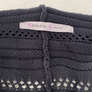 Black Athleta swing sweater
